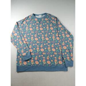 Disney Parks Pullover Crewneck Sweater Sweatshirt - Orange Bird - Women's XL